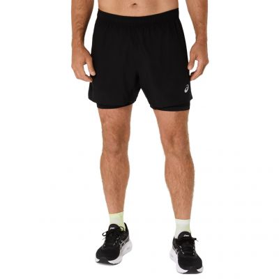 ASICS Core 2in1 5 Inch Short heren