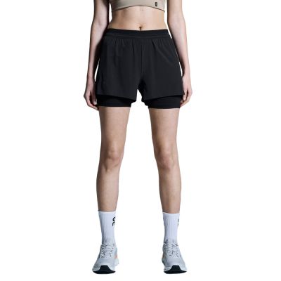 On 3" Performance 2/1 Shorts dames